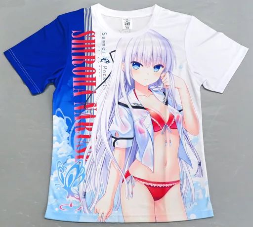 Tシャツ 鳴瀬しろは フル Tシャツ 2019ver. フリーサイズ Summer Pockets VA購買部出張所2020グッズ