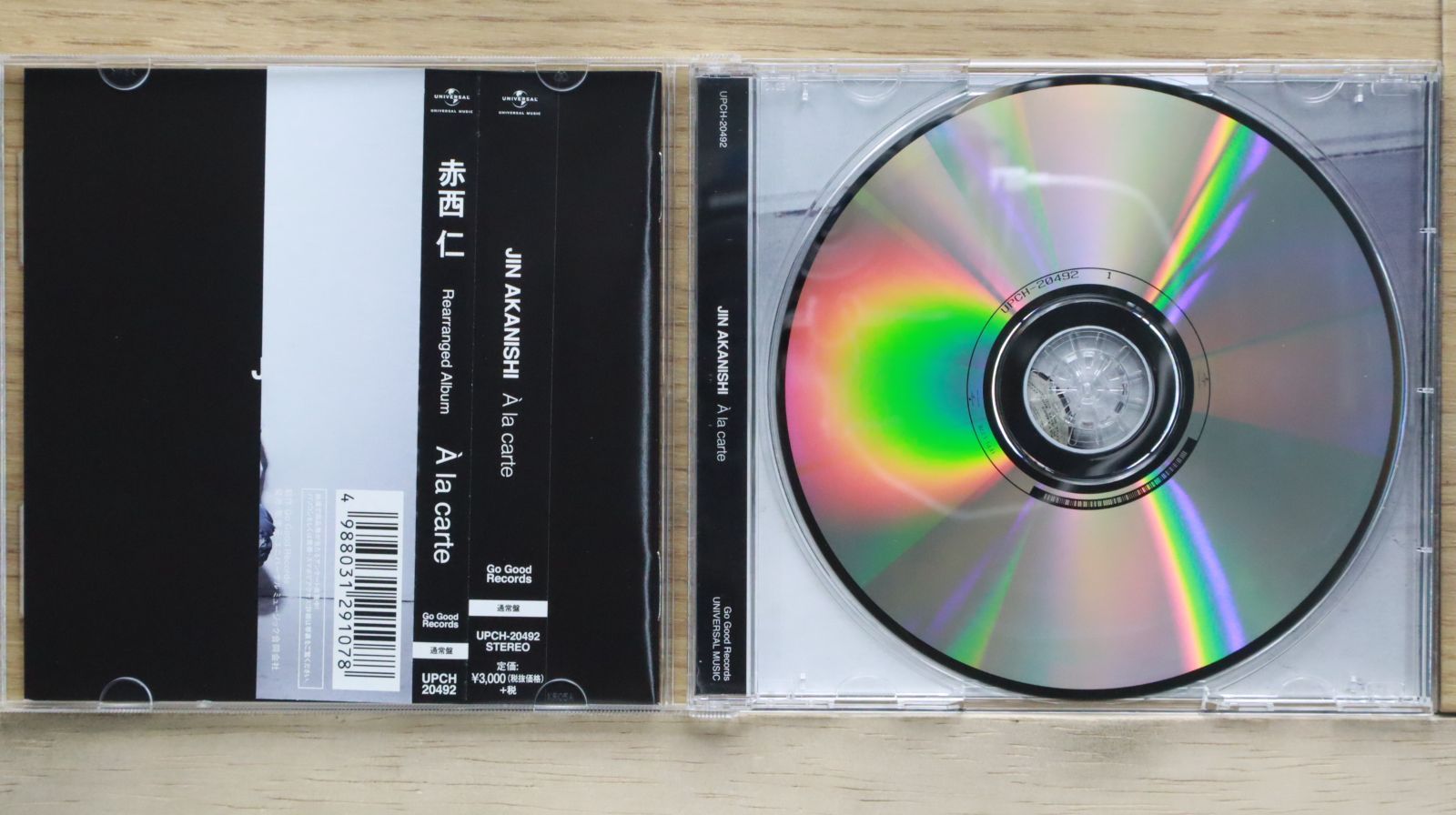 国内盤CD☆赤西仁/Jin Akanishi□ A la carte(通常盤