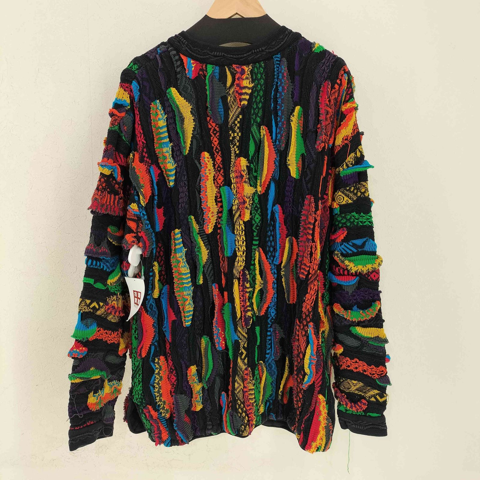 【激レア】クージー 3Dニット カーディガン オーストラリア製 クージー COOGI オーストラリア製 3Dニット カーディガン メンズ