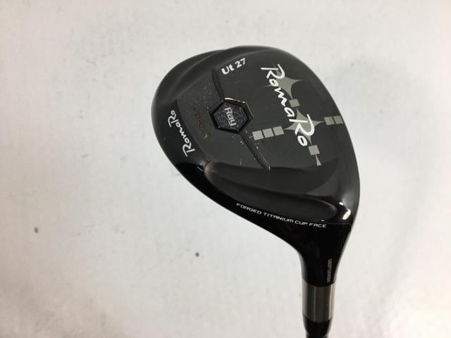 【中古ゴルフクラブ】RomaRo(ロマロ) Ray UT TYPE-R ブラック ユーティリティ 2013 グラファイトデザイン RAUNE h85 U【14日間返品OK】