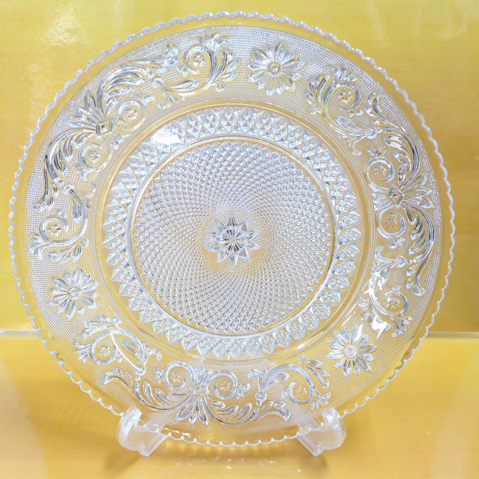 Baccarat バカラ アラベスク プレート 24cm 公田店