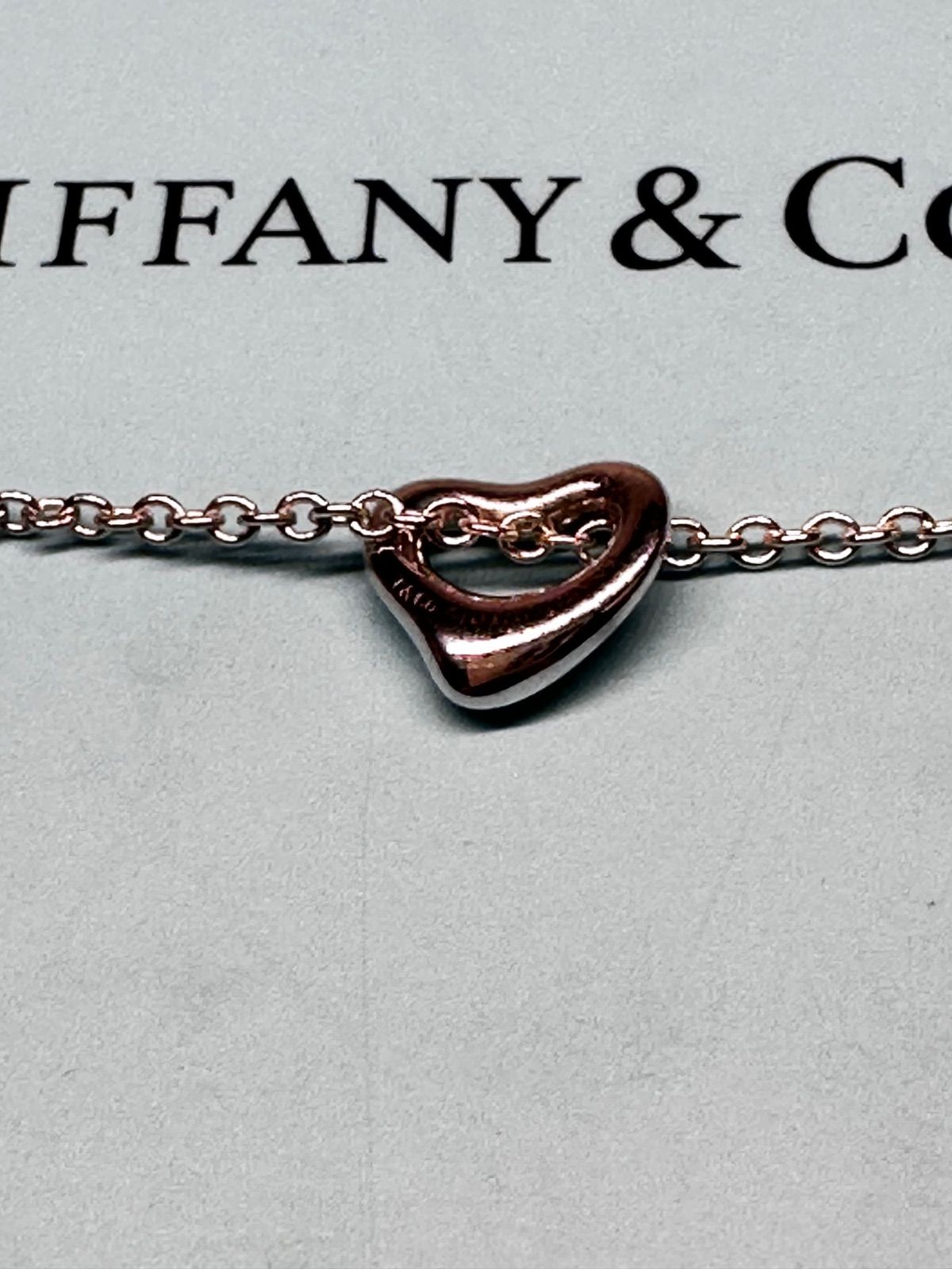 極美品 TIFFANY＆Co. ティファニー エルサペレッティ オープンハート  