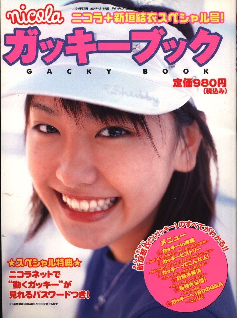 ニコラ4月号別冊 新垣結衣 nicora ガッキーブック - メルカリ