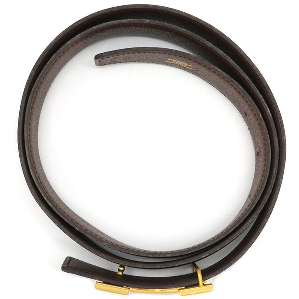 エルメス HERMES ベルト コンスタンスH ＃95 ボックスカーフ  