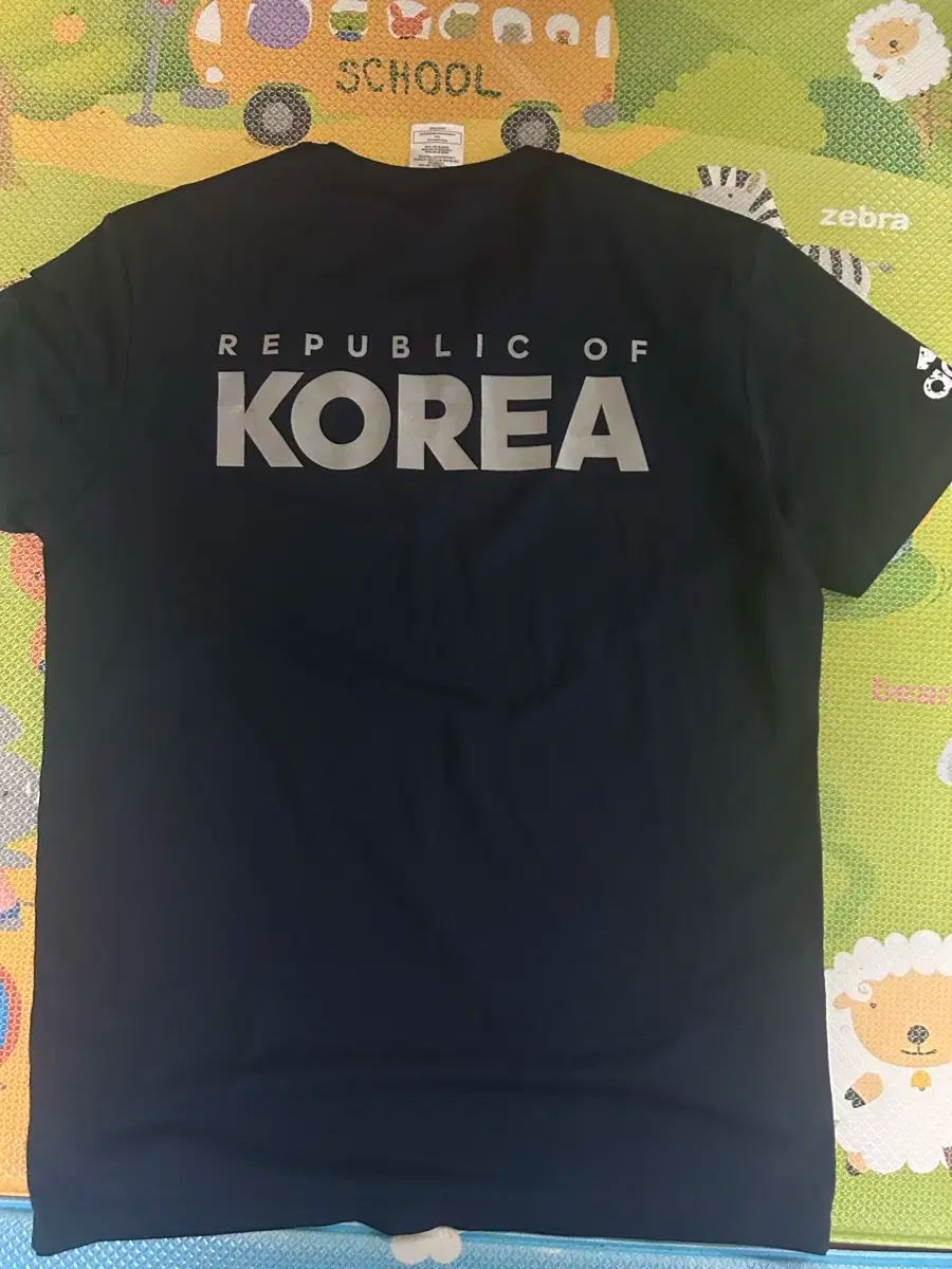 テコンドー 国代表 ネイビー 常備軍 半袖Tシャツ