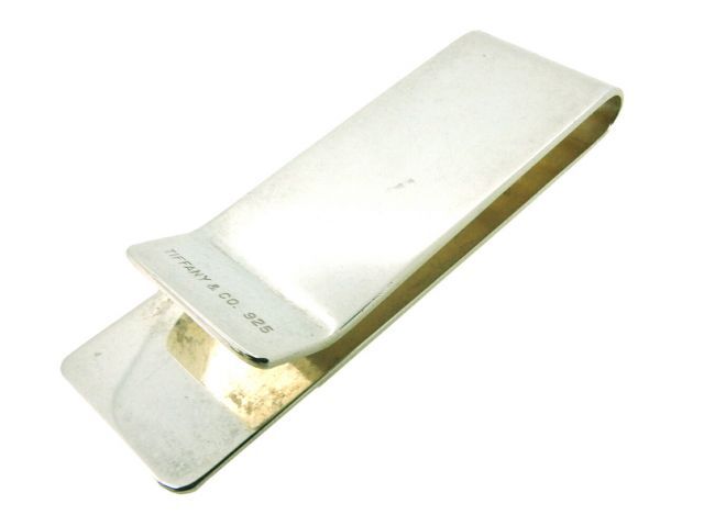 ティファニー マネークリップ レディース メンズ ロゴ シルバー