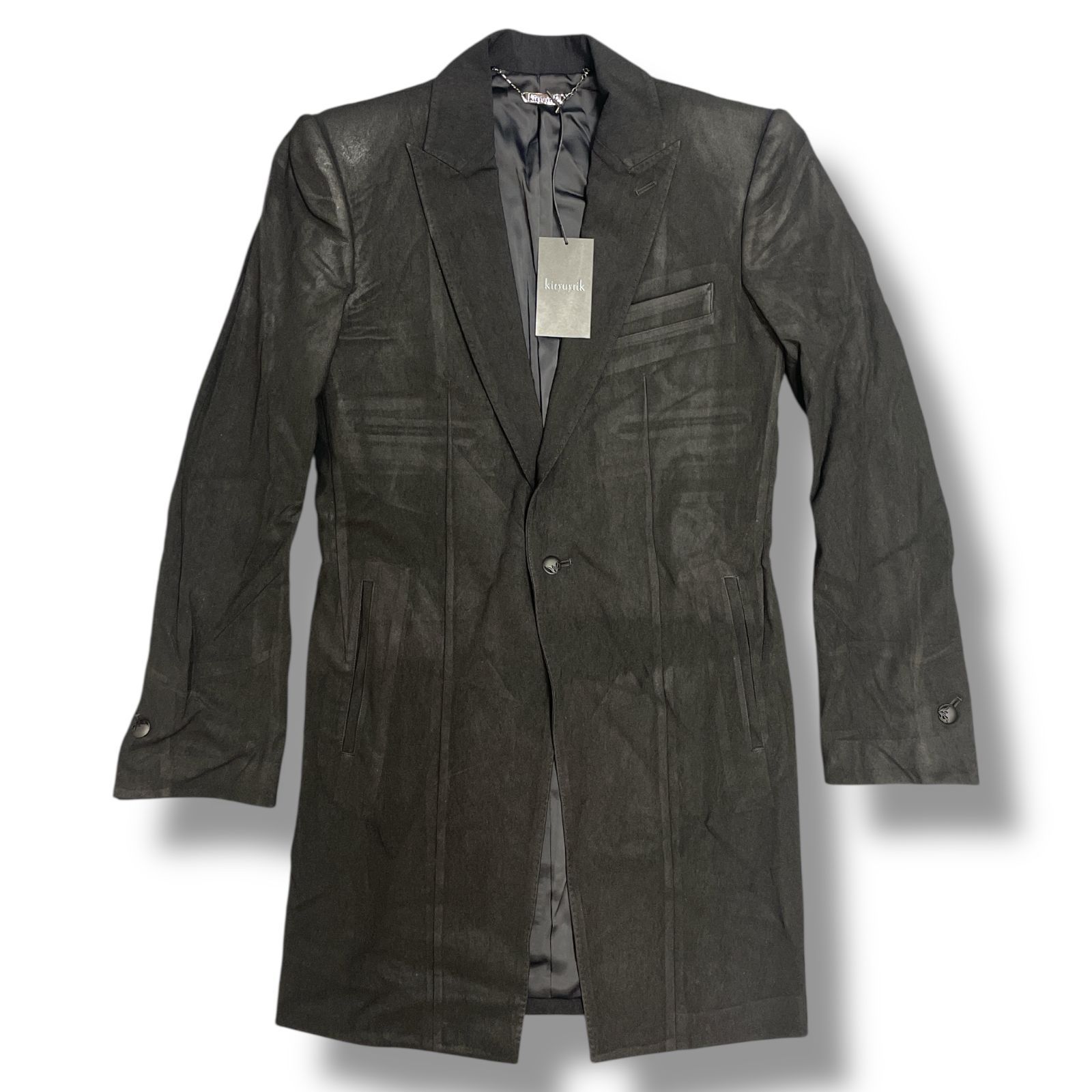 Kiryuyrik/キリュウキリュウ ロングジャケット　Long Jacket キリュウキリュウ kiryuyrik Flare Jacket （Black / Red
