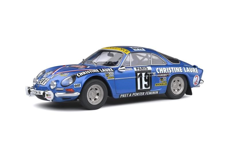 ソリド 1|18 アルピーヌ A110 1600S モンテカルロラリー 1976 19 Solido ALPINE A110 1600S RALLYE MONTE CARLO M.MOUTON|F.C