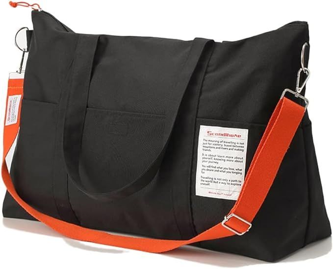 Glowave 旅行バッグ 防水 3WAY キャリーバッグ ボストンバッグ 35L大容量 旅行カバン 超軽量 トラベルバッグ おしゃれ トートバッグ 2泊3日 男女兼用 旅行 出張 ブラック