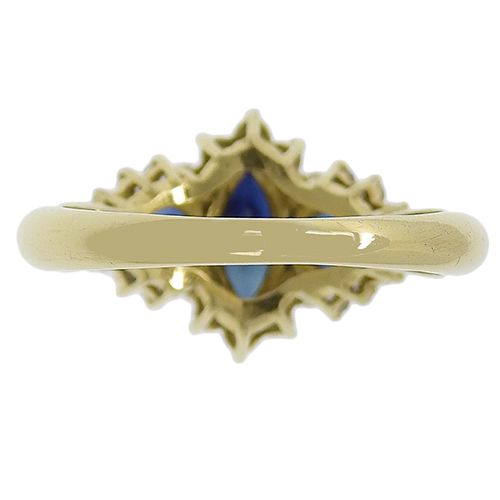 美品ブルーサファイアダイヤモンド付きゴールドリング （指輪のみ） 楽天市場】【SS限定 10％OFF！】【鑑別書】 サファイア