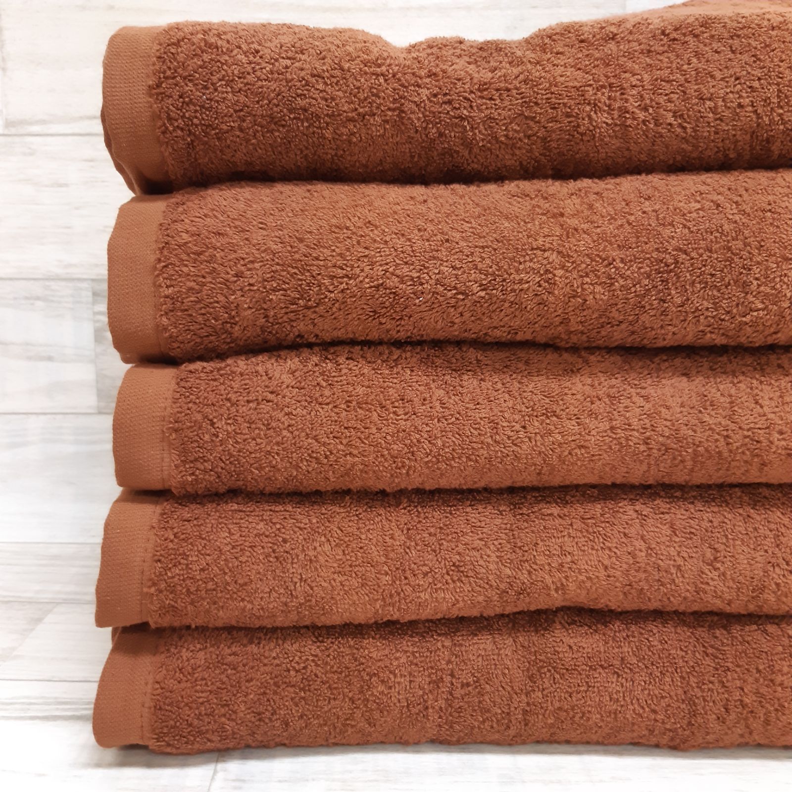 1200匁バスタオル ミルクチョコブラウン5枚！！ - メルカリ 