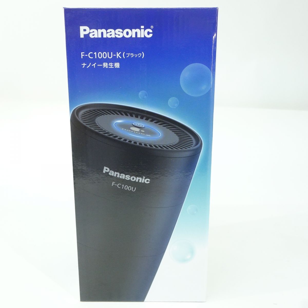 未使用】Panasonic パナソニック ナノイー発生機 F-C100U-K ブラック