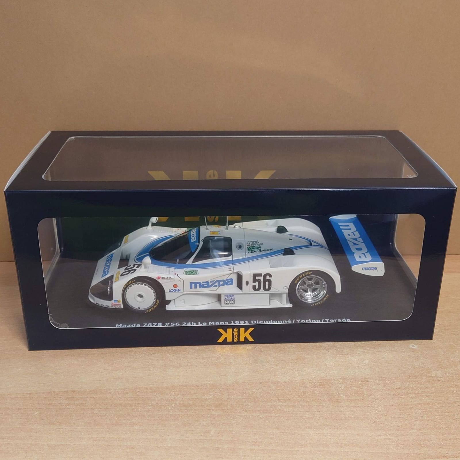 KK scale 1/18 Mazda 787B #56 Le Mans 1991 ダイキャスト製 マツダ 1