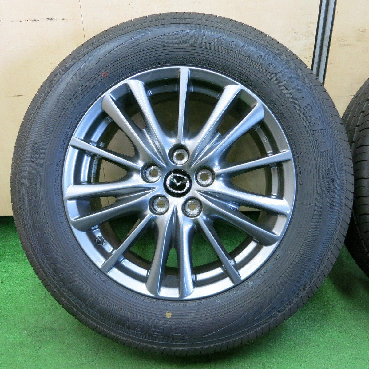 新車外し☆マツダ CX-5 純正 225/65R17 ヨコハマ ジオランダー