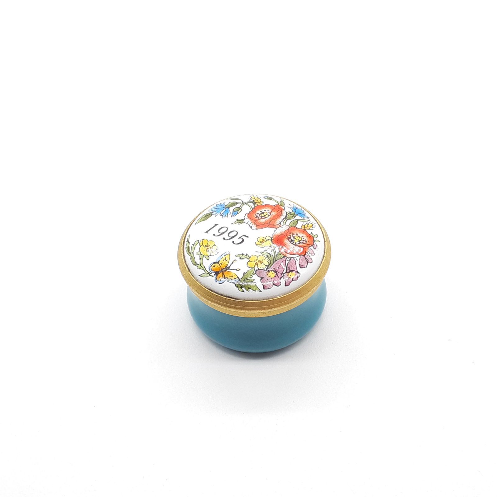 英国王室御用達　HALCYON DAYS ENAMELS 小物入れ ピルケース HALCYON DAYS ハルシオンデイズ イギリス 小物入れ ミニ