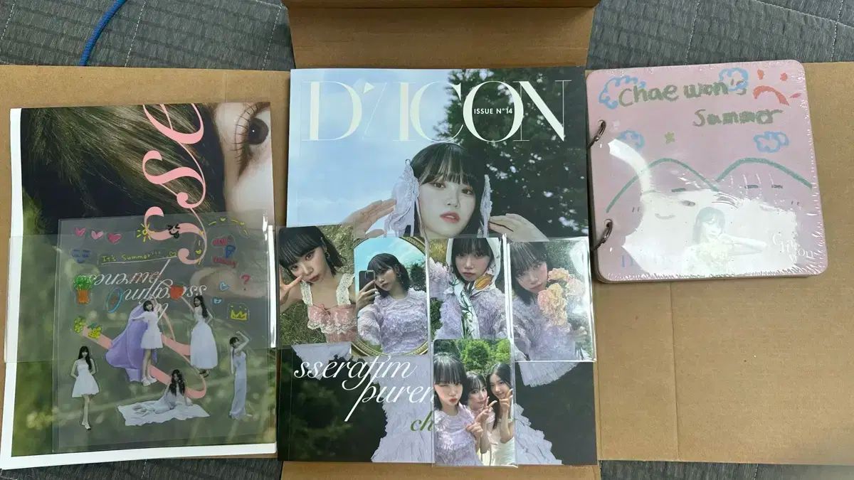 チェウォンdicon ルセラフィム　LESSERAFIM トレカ ネームプレート チェウォンdicon ルセラフィム LESSERAFIM トレカ ネーム