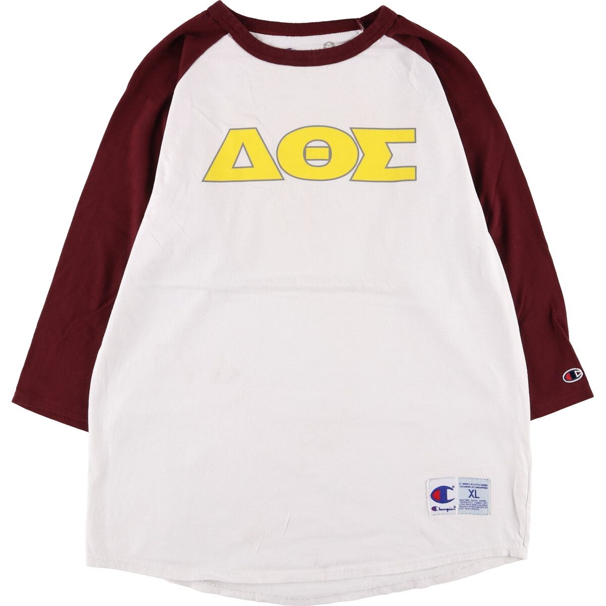 古着 チャンピオン Champion 七分袖 ラグランTシャツ メンズXL相当/eaa429526