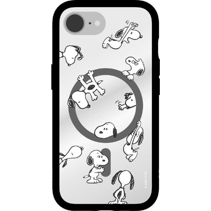 【 新品 未開封 】 グルマンディーズ iPhone 16e IIIIfit プランプフレーム ケース MagSafe ピーナッツ スヌーピー SNGG-123A 未使用 送料無料
