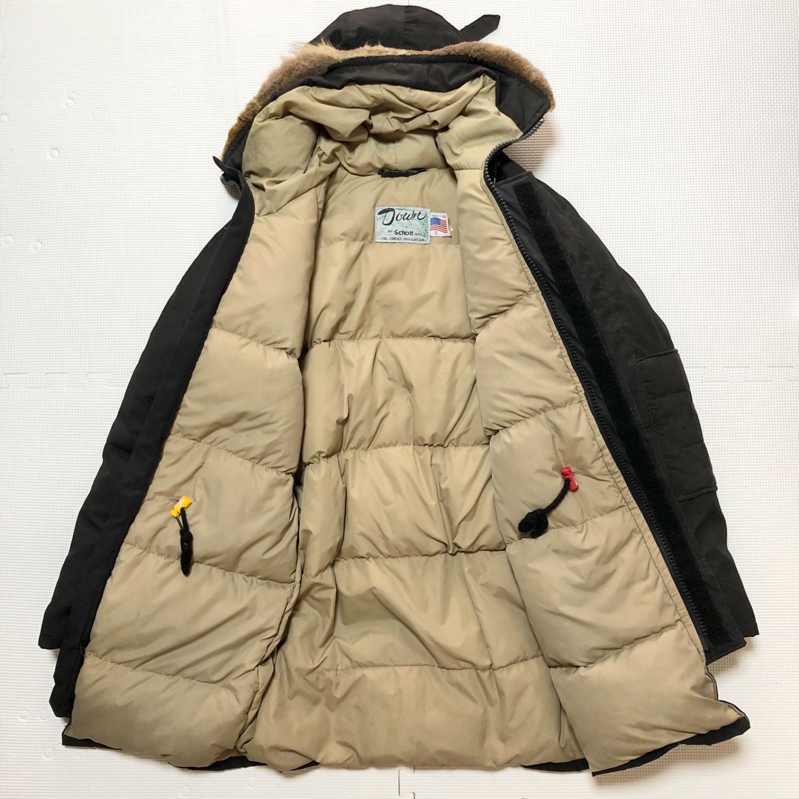 Schott ショット ダウンジャケット sizeS(日本サイズではM程度) 米国製