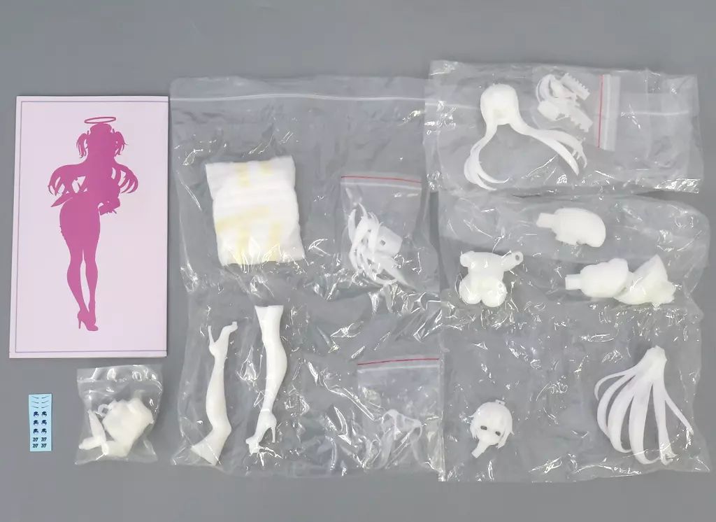 ブルーアーカイブ　早瀬ユウカ　ナース.ver 西比猫カフェ ガレージキット Yahoo!オークション - ガレージキット塗装完成品 西比猫カフェ