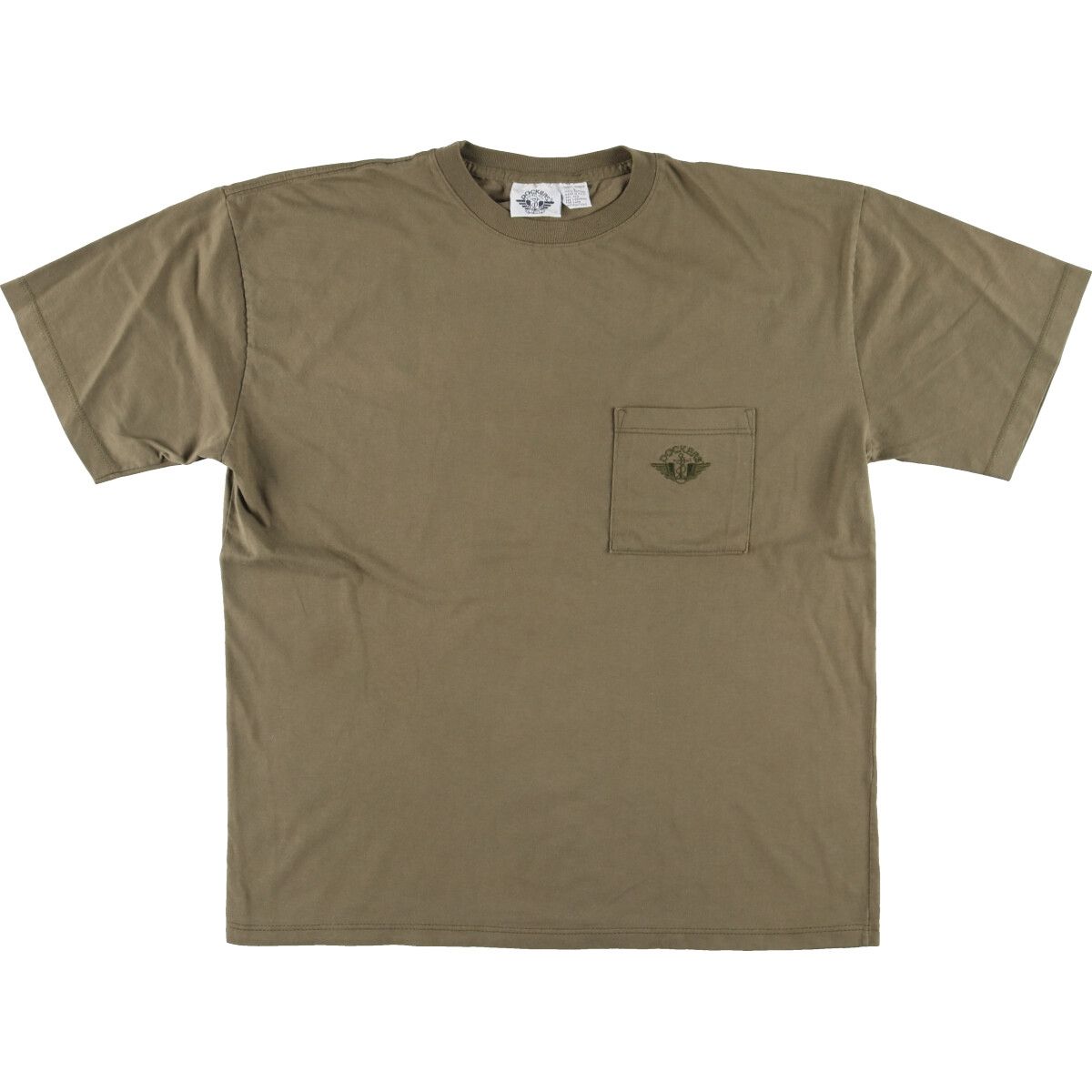 古着 90年代 DOCKERS 半袖 ワンポイントロゴTシャツ USA製 メンズL ヴィンテージ/eaa460523