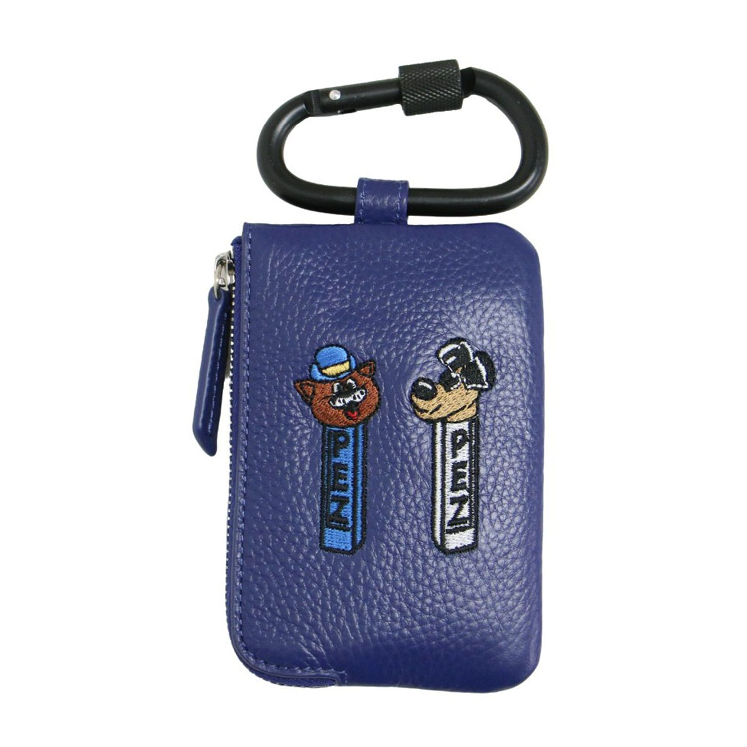美品】ear PAPILLONNER イア パピヨネ PEZ 24秋冬 牛革 カラビナ