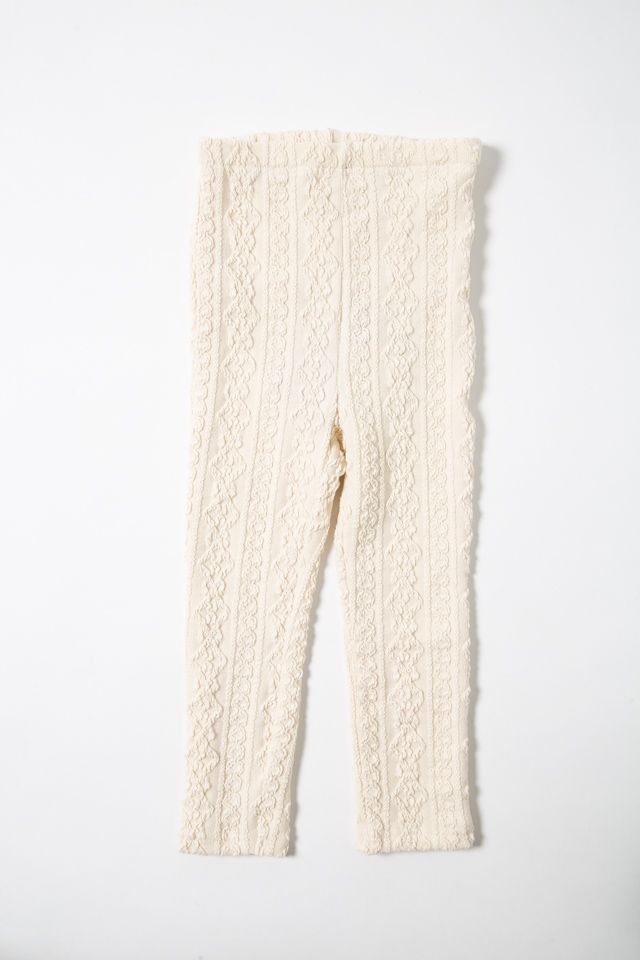 whip cream/縄編JQレギンス　新品子供服100 キッズ 女の子