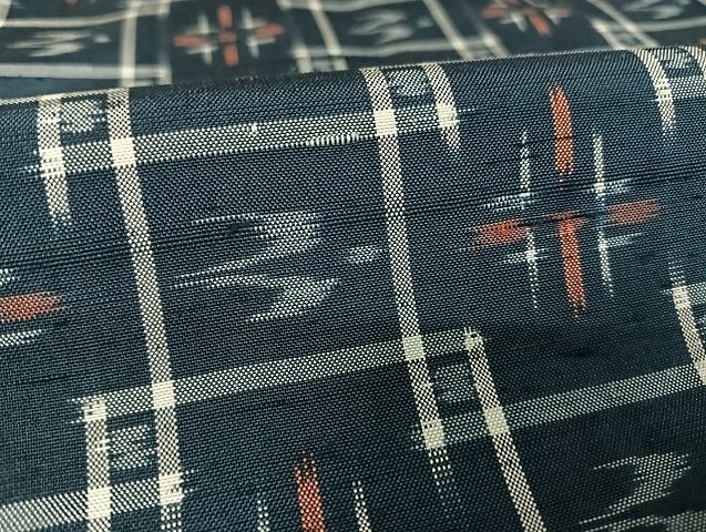 平和屋着物○本場琉球絣 紬 正絹 逸品 AAAU4298np - メルカリ