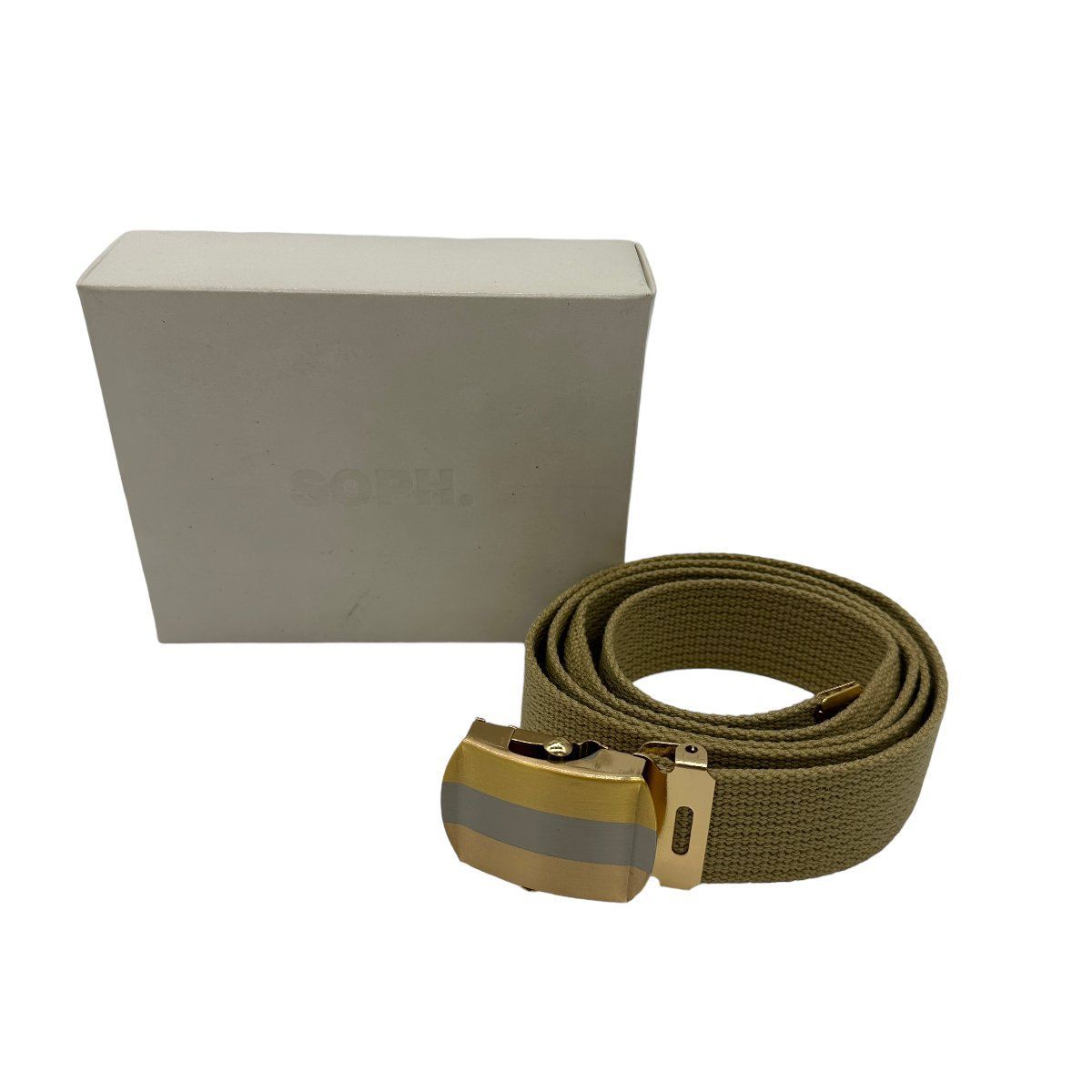 SOPH. ベルト SOPHNET.(ソフネット) / ベルト/--/YLW/無地/メンズ/SOPH