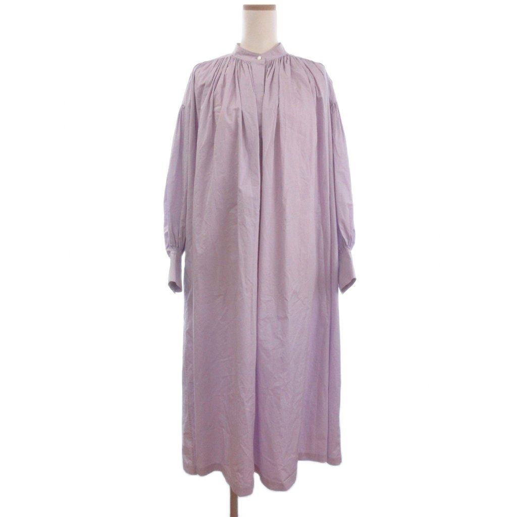 タグ付き DEPAREILLE デパリエ コットン ギャザー ドレス ワンピース