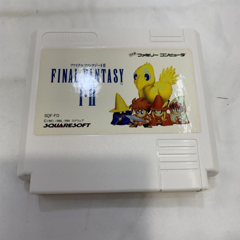美品］FC ファイナルファンタジー 箱説付き スクウェア