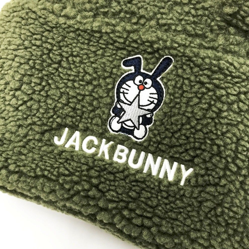 新品　ジャックバニー　ドラえもん　トートバッグ　カートバッグ　ボア　カーキ JACK BUNNY ジャックバニー ボアカートバッグ ドラえもん カーキ