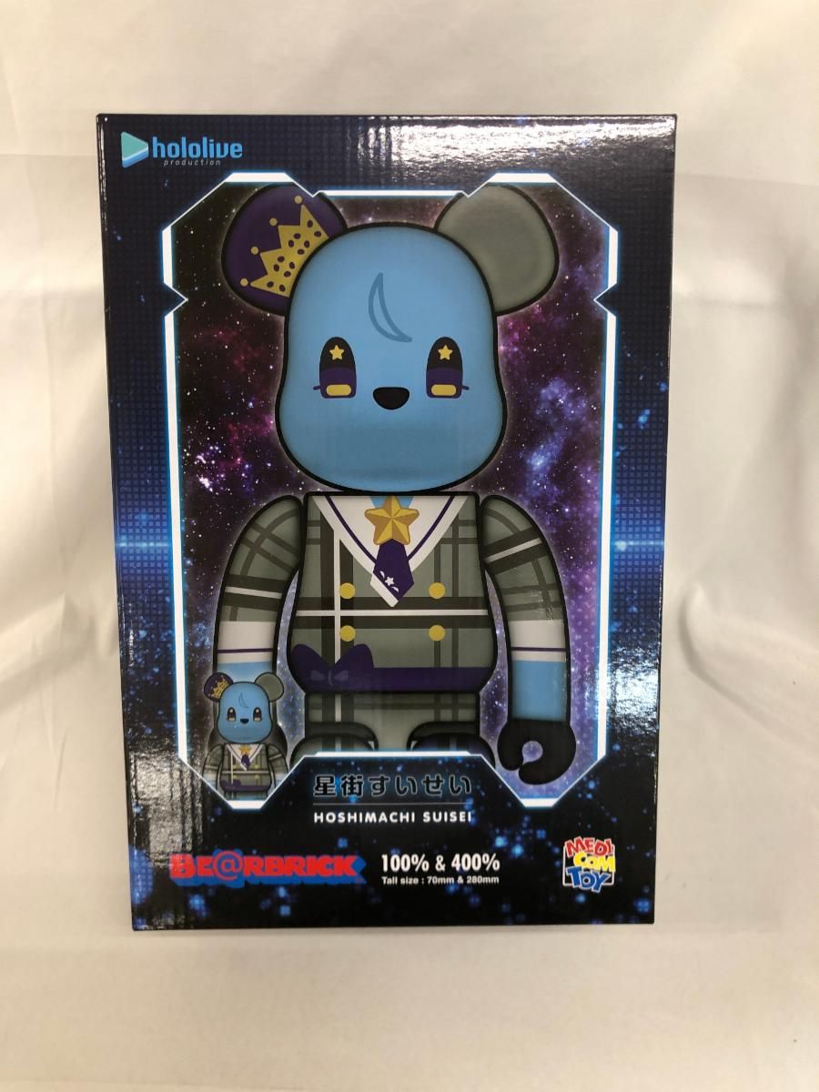 未開封】BE＠RBRICK-ベアブリック- 星街すいせい 100%＆400