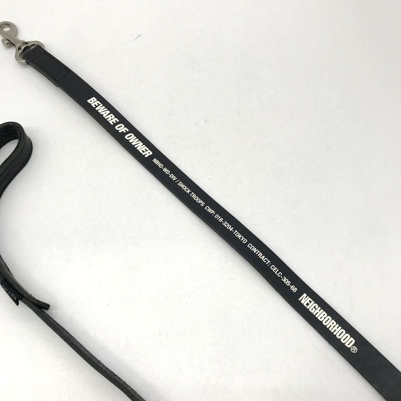 新品未使用 NEIGHBORHOOD ネイバーフッド リード dog lead DOG LEASH NARROW | NEIGHBORHOOD(ネイバーフッド) / 生活雑貨
