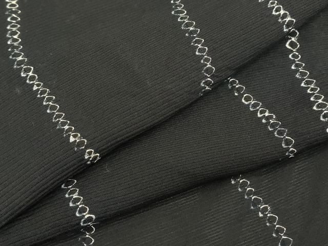 平和屋着物＊夏物 小紋 絽 萩文 正絹 逸品 AABA2773jd