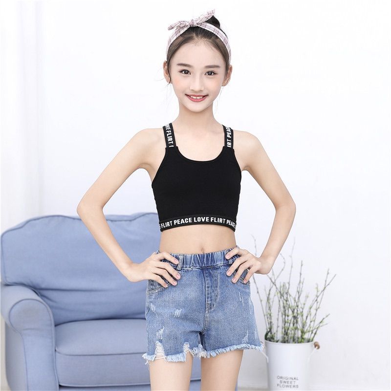 輝く高品質な 新品 未使用 キッズ タンクトップ 女の子 キャミソールジュニア 黒 白 2枚セット 1 トップス その他 Lavacanegra Com Mx Lavacanegra Com Mx