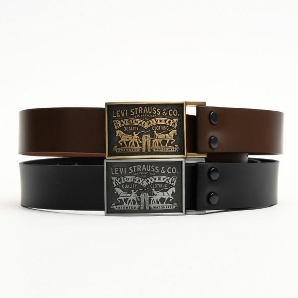 ZILLI メンズベルト ロゴバックル ブラウン ZILLI メンズベルト ロゴバックル ブラウン