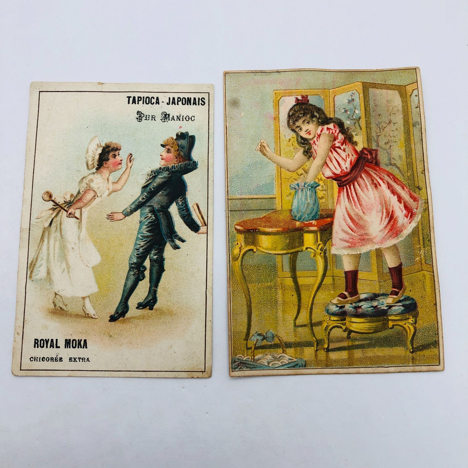 まとめ売り クロモカード ジャンクジャーナル フランス アンティーク 5枚セット! まとめ 】クロモカード フランス アンティーク