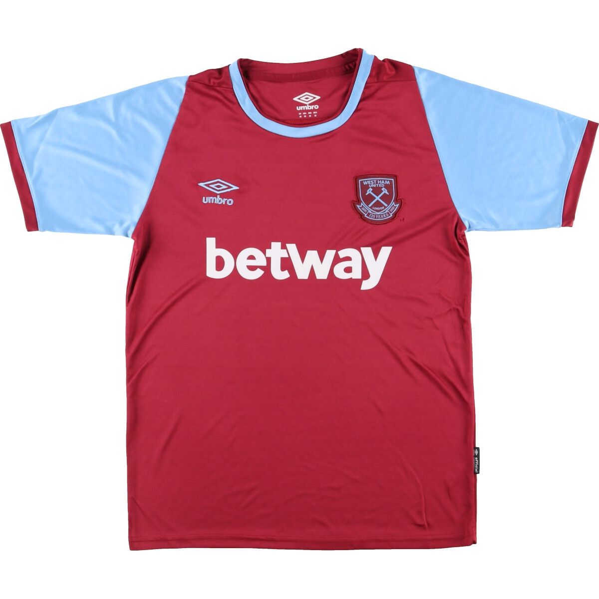 古着 アンブロ UMBRO PREMIER LEAGE プレミアリーグ WEST HAM UNITED FC ウェストハムユナイテッド サッカーユニフォーム/eaa413943