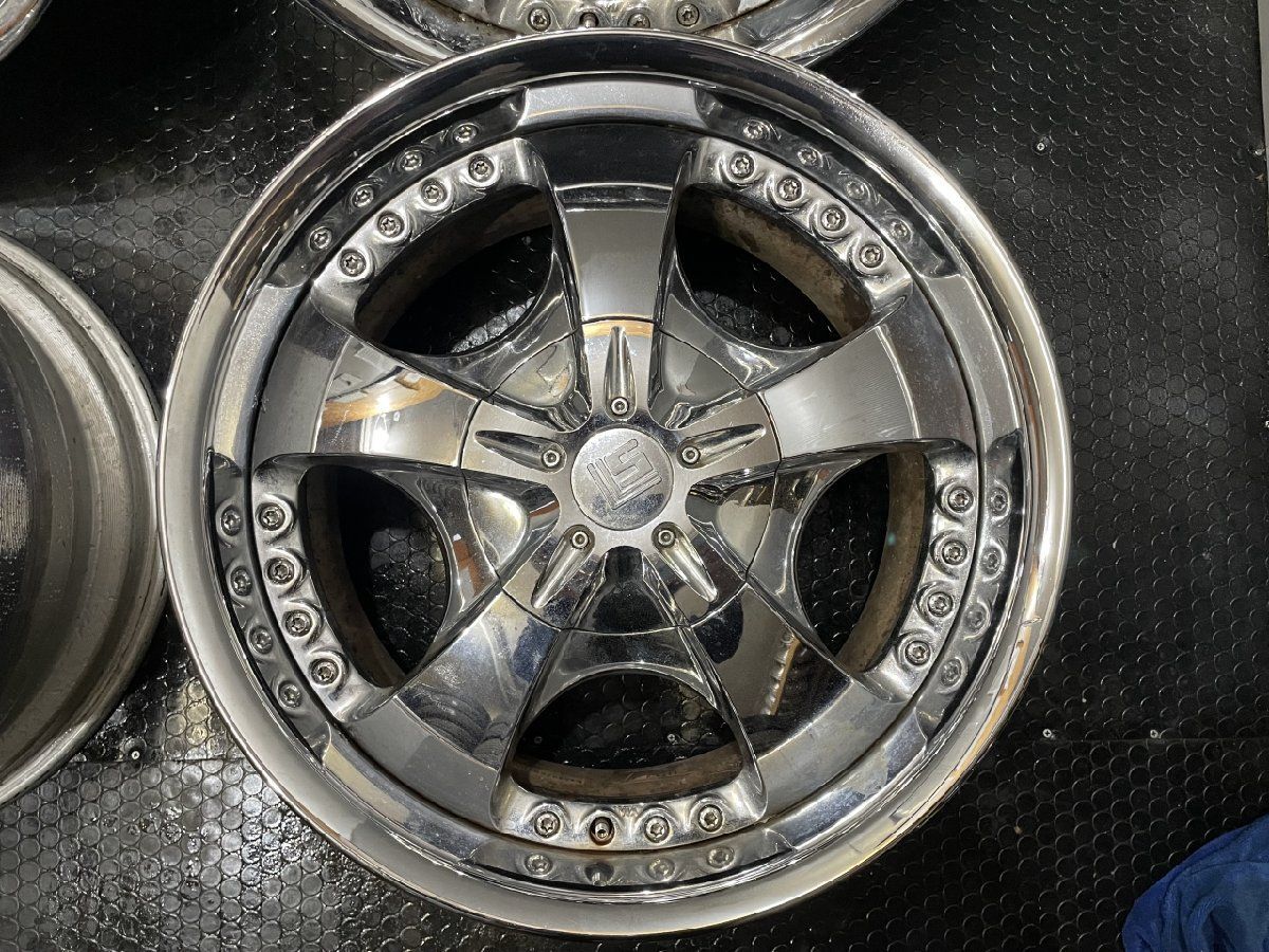 WORK LS LXS-FR ワーク 社外ホイール 18インチ 4本 8.5J6HPCD139 WORK LS LXS-FR ワーク 社外ホイール 18インチ 4本 8.5J6HPCD139