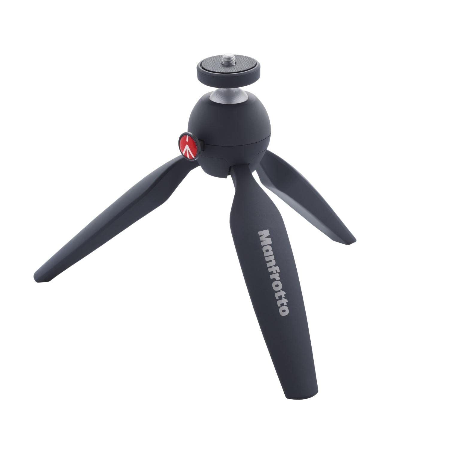 Manfrotto ミニ三脚 PIXI カメラ用 ミラーレスカメラ コンパクトカメラ ボール雲台 動画撮影用グリップ ブラック 耐荷重1kg 自重190g MTPIXI-B [ブラック] [4. 耐荷重 1kg (前機種)]