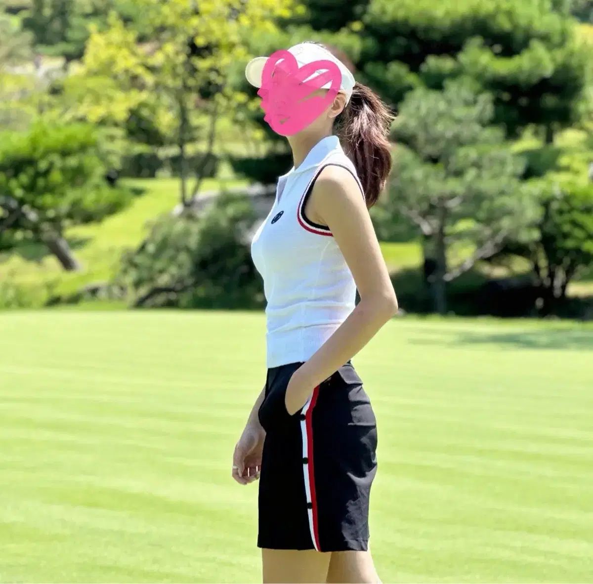 レディースゴルフウェア AIR フレンチテリー ノースリーブ archivio