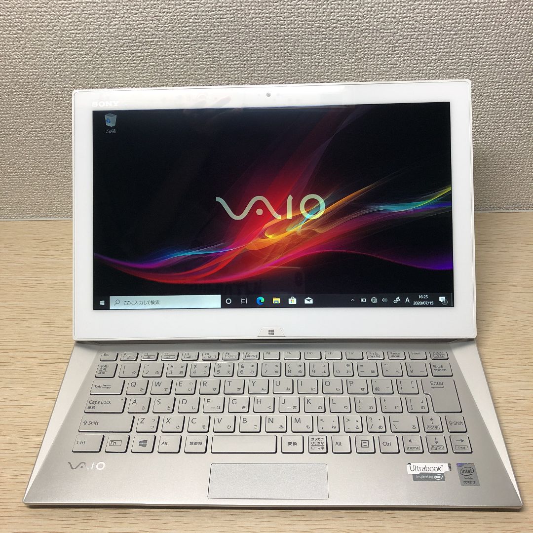 幻の1台SONY VAIOタッチCore i7メモリ8GB SSDゲーム動画編集 幻