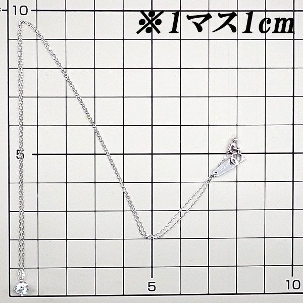 カシケイ ダイヤモンド ソリティア ネックレス Pt900 Pt850 Kashikey  