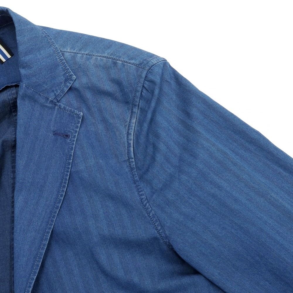 新品アウトレット】バグッタ Bagutta シャンブレーコットン アンコン