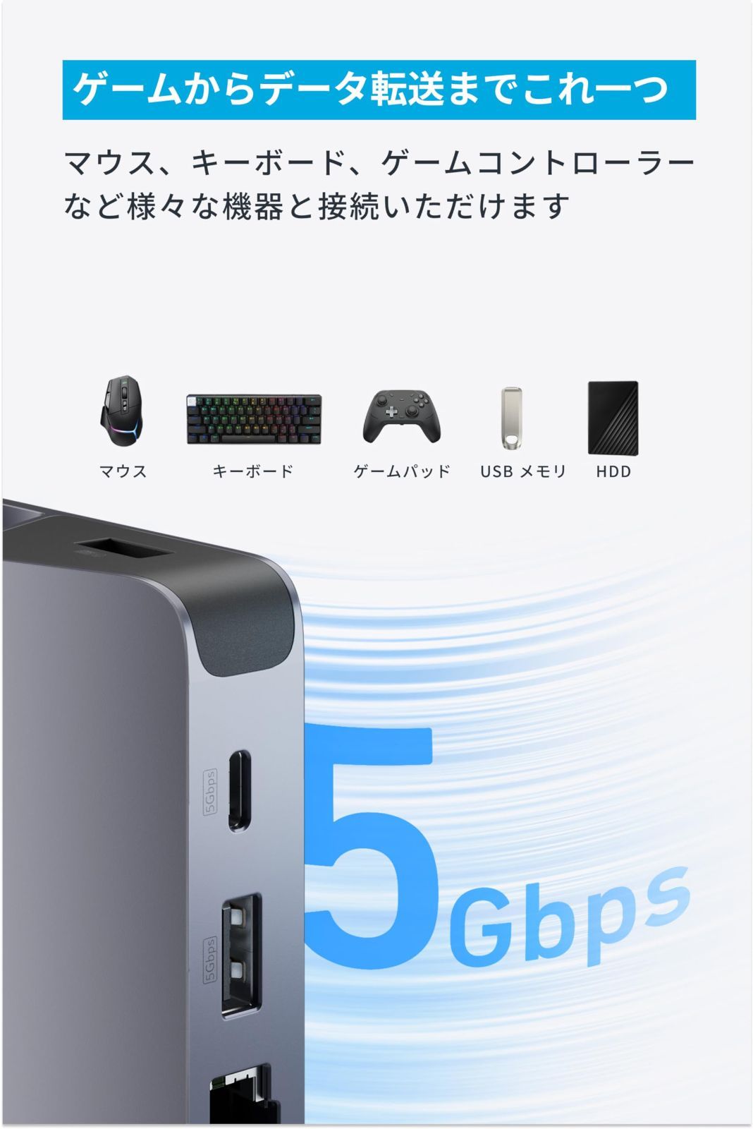 ポート 1Gbps