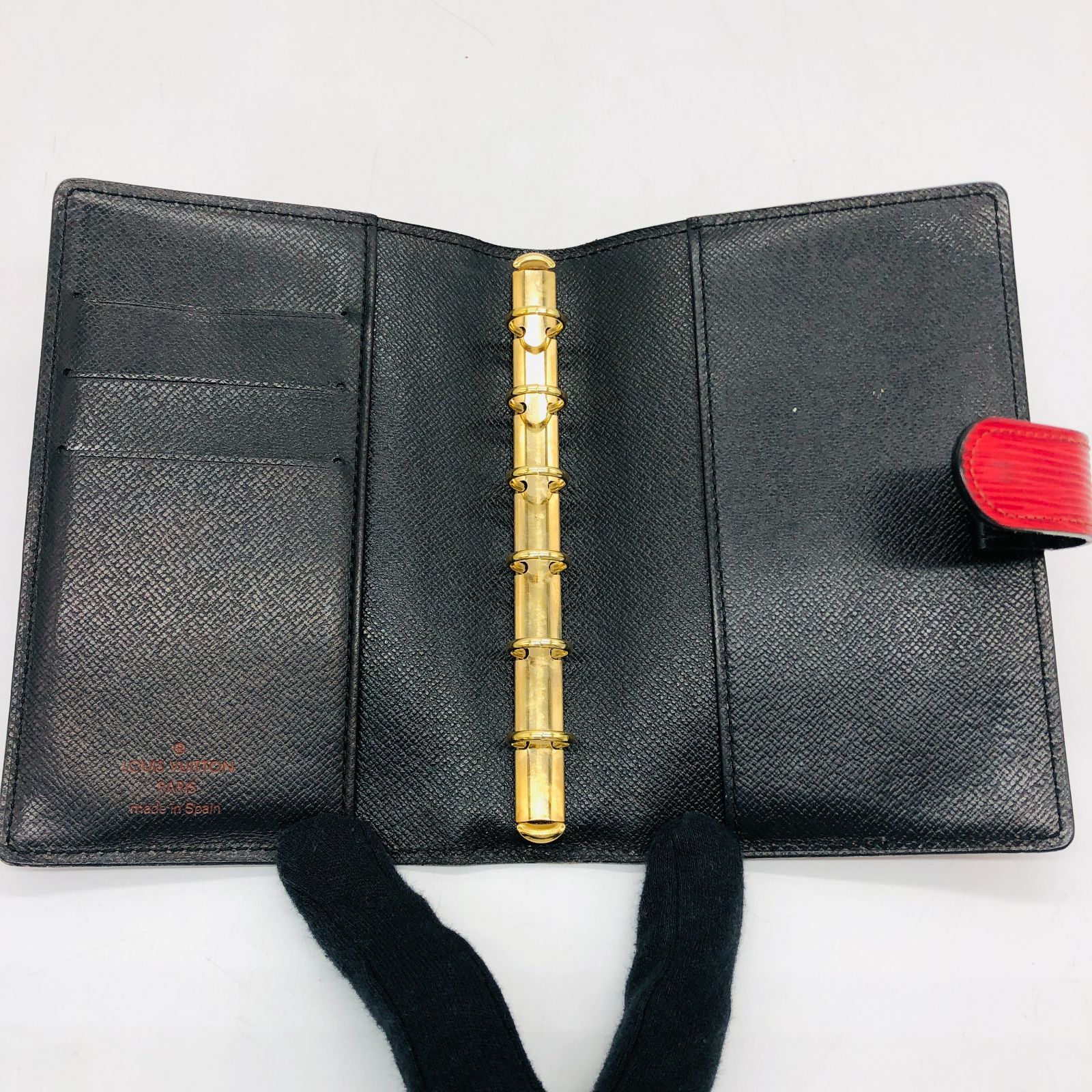美品LOUIS VUITTON ルイヴィトン エピ 手帳カバー アジェンダ GM 美品 