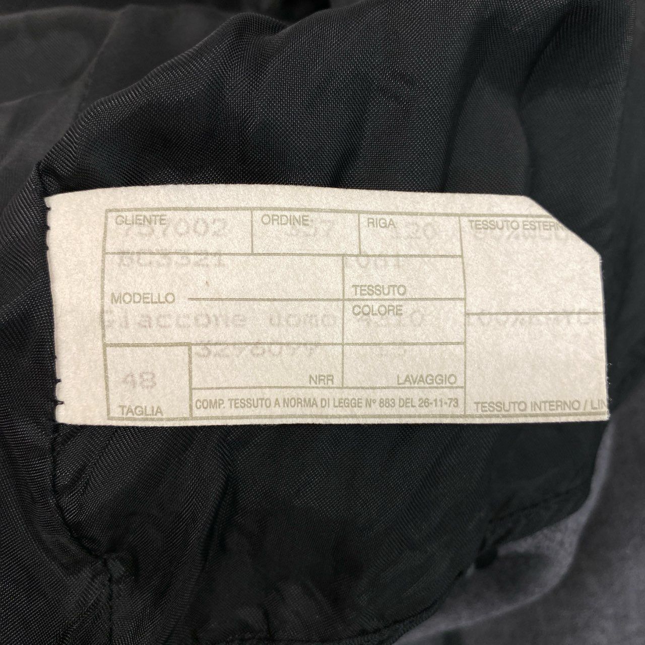 60f20 GIORGIO ARMANI ジョルジオアルマーニ ウールチェスターコート