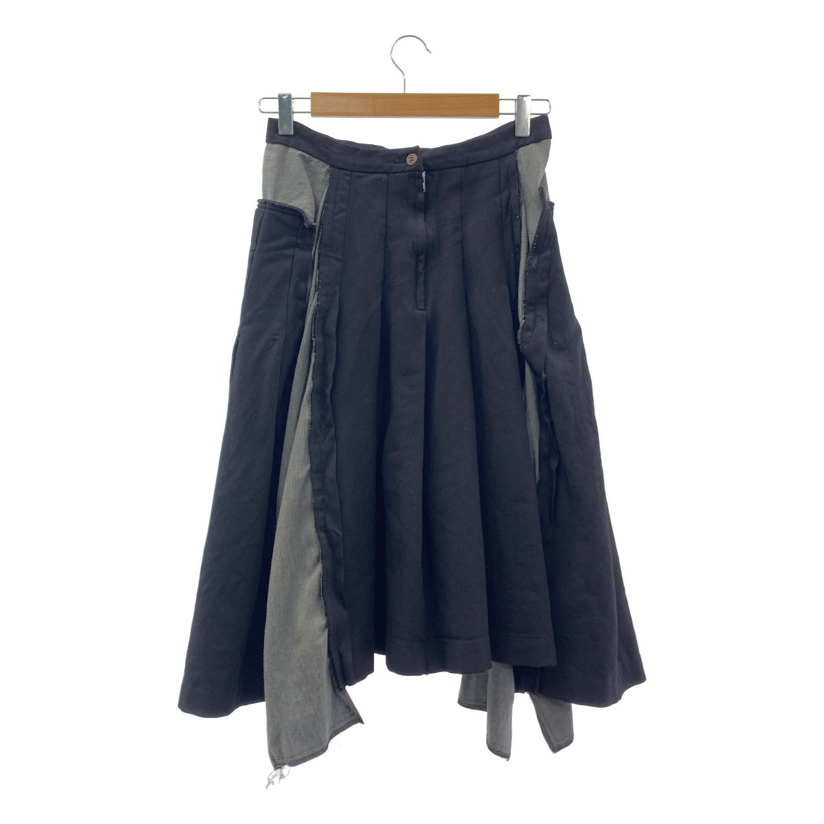 COMMEdes GARÇONS 縮絨キュロットスカート