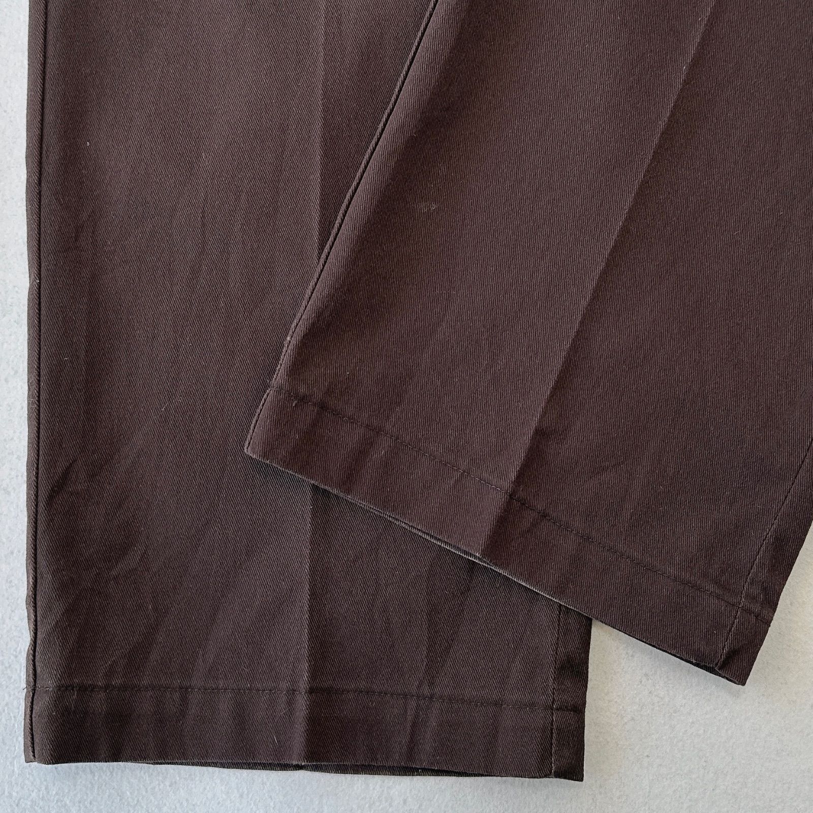 USA製 80s チビタグDickies ディッキーズ パンツ 874 ブラウン 80s usa製 dickies チビタグ ワークパンツ W40 /レアカラー